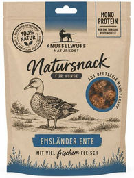 Knuffelwuff Natursnack Häppchen Emsländer Ente für Hunde 175 g – Bild 1 von 1