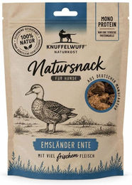 Knuffelwuff Natursnack Häppchen Emsländer Ente für Hunde 350 g – Bild 1 von 1