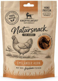 Knuffelwuff Natursnack Häppchen Emsländer Huhn 175 g für Hunde – Bild 1 von 1