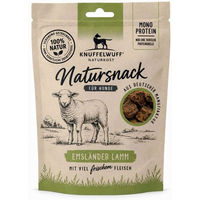 Produktbild von Knuffelwuff Natursnack Häppchen Emsländer Lamm für Hunde 175 g