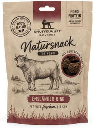 Knuffelwuff Natursnack Häppchen Emsländer Rind 175 g – Bild 1 von 1