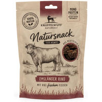 Produktbild von Knuffelwuff Natursnack Häppchen Emsländer Rind 175 g