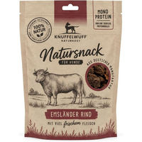 Produktbild von Knuffelwuff Natursnack Häppchen Emsländer Rind für Hunde 350 g