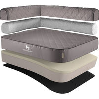 Produktbild von Knuffelwuff Orthopädisches Eck Hundebett Winslow aus Kunstleder XL