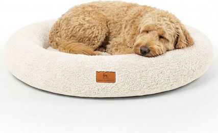 Produktbild von Knuffelwuff Orthopädisches Hundebett Cody mit Memory Foam für Senioren in Beige