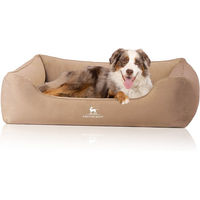 Produktbild von Knuffelwuff orthopädisches Hundebett Jona XXL Beige mit Memory Foam und gelenkschonender Unterstützung