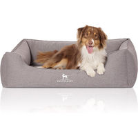 Produktbild von Knuffelwuff Orthopädisches Hundebett Leano aus Velours Grau XXL