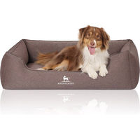 Produktbild von Knuffelwuff Orthopädisches Hundebett Leano aus Velours XXL Braun
