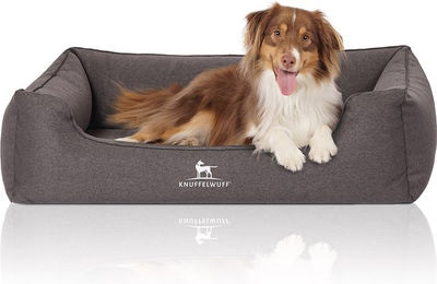 Knuffelwuff Orthopädisches Hundebett Leano mit Memory Foam für Gelenke Grau XXL – Bild 1 von 3