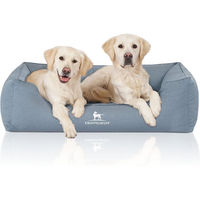 Produktbild von Knuffelwuff Orthopädisches Hundebett Leon aus Velours Blau XXL - 1 Stk.