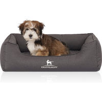 Produktbild von Knuffelwuff Orthopädisches Hundebett Leon aus Velours Grau Größe L
