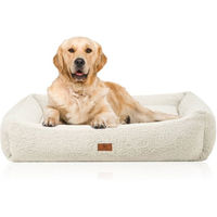 Produktbild von Knuffelwuff orthopädisches Hundebett Matteo mit Memory Foam in Beige