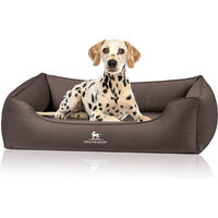 Produktbild von Knuffelwuff orthopädisches Hundebett Oliver mit Memory Foam in Braun Größe L