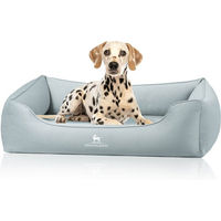 Produktbild von Knuffelwuff orthopädisches Hundebett Oliver mit Memory Foam in Wildlederoptik