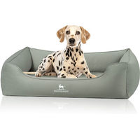 Produktbild von Knuffelwuff orthopädisches Hundebett Oliver mit Memory Foam in Wildlederoptik XXL