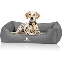 Produktbild von Knuffelwuff orthopädisches Hundebett Oliver XXL Grau mit Memory Foam