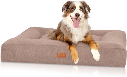 Produktbild von Knuffelwuff orthopädisches Hundebett Sofia aus Velours zur Gelenksupport