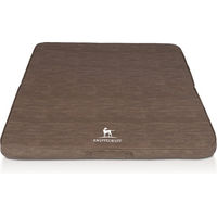 Produktbild von Knuffelwuff Roanoke Orthopädische Hundematte aus Kunstleder braun Größe L