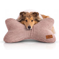 Produktbild von Knuffelwuff Schlafknochen Weston Hundespielzeug aus Cord in Rosa