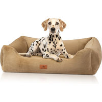 Produktbild von Knuffelwuff Schnuffelupagus Orthopädisches Hundebett mit Memory Foam Größe S Braun