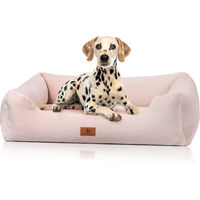 Produktbild von Knuffelwuff Schnuffelupagus orthopädisches Hundebett mit Memory Foam in Rosa XL