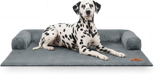 Produktbild von Knuffelwuff Sofaschutz Hudson Hundekissen aus Cord in Grau