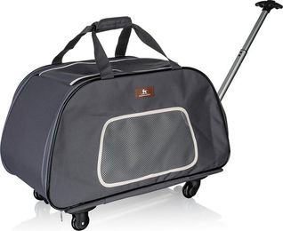 Produktbild von Knuffelwuff Transportbox für kleine Hunde aus Oxford-Gewebe Grau