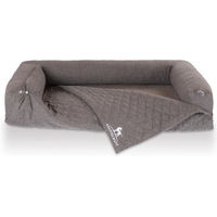 Produktbild von Knuffelwuff Yona Orthopädisches Hundebett mit Sofaschutz XL Grau