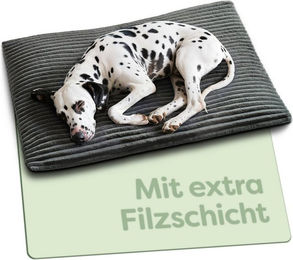 Knupis Selbstheizende Wärmedecke für Hund und Katze Grau aus Polyester – Bild 1 von 5