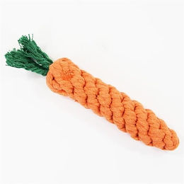 Produktbild von Kögler Tauspielzeug Karotte Orange aus Baumwolle für Hunde und Katzen 21 cm - 21 cm