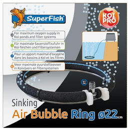Koi Pro Sinkender Teich Belüftungsring für Fische Durchmesser 22cm – Bild 1 von 1