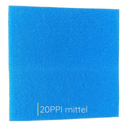 Koi- und Bonsaipark Filterschaum für Teich und Aquarien mittel 20 PPI 50x50x5 cm - 1 Stk. – Bild 1 von 5
