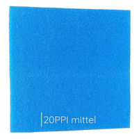 Produktbild von Koi- und Bonsaipark Filterschaum für Teich und Aquarien mittel 20 PPI 50x50x5 cm - 1 Stk.
