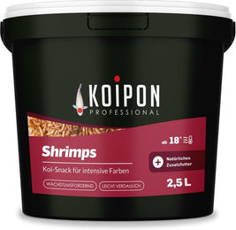 KOIPON Getrocknete Shrimps zur Farbverstärkung für Koi, Goldfische und Teichfische – Bild 1 von 3