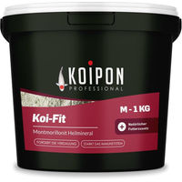Produktbild von KOIPON Koi-Fit Futteraufwertung Montmorillonit zur Farbverbesserung für Fische und Goldfische 1000g