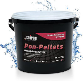KOIPON Pon-Pellets Color-Enhancing Ganzjahresfutter für Koi und Goldfische 6mm – Bild 1 von 5