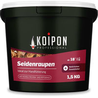 Produktbild von KOIPON Seidenraupen getrocknetes Naturfutter für Koi und Goldfische mit hohem Proteingehalt