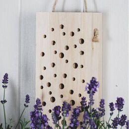 Kölle Insektenhotel aus Naturholz in Braun 10 x 6 x 22 cm – Bild 1 von 1