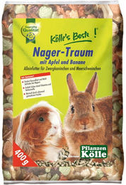 Produktbild von Kölle's Beste Nager-Traum mit Apfel und Banane für Kaninchen und Meerschweinchen