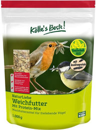 Kölle's Beste Weichfutter Naturliebe für Wildvogel und Meise Ganzjährig 1 kg – Bild 1 von 1