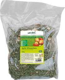 Produktbild von Kölles Beste Apfel-Wiesenheu mit Klee, Wildkräutern und Gräsern für Kaninchen und Meerschweinchen 500 g