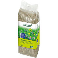 Produktbild von Kölles Beste Wiesenheu mit Klee Wildkräuter und Gräser für Kaninchen Meerschweinchen Hamster Ratten und Schildkröten 4 kg
