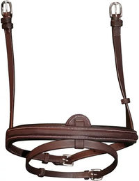 Produktbild von Kombiniertes Reithalfter Privilège Equitation Dinard aus Leder für Ponys in Braun