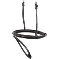 Produktbild von Kombiniertes Reithalfter Trust Equestrian Calgary aus Leder in Schwarz für Vollblut Pferde