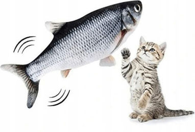 KomfortHome Catch n play Fish Elektrisches Katzenspielzeug für erwachsene Katzen – Bild 1 von 3