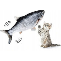 Produktbild von KomfortHome Catch n play Fish Elektrisches Katzenspielzeug für erwachsene Katzen