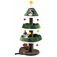 Produktbild von KOMFOTTEU Kratzbaum für Katzen mit Plattformen und Höhle 143 cm