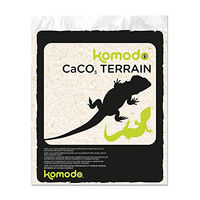 Produktbild von Komodo Caco Sand Weiß 4 kg für Reptilien wie Schildkröten Bartagamen Echsen und Schlangen
