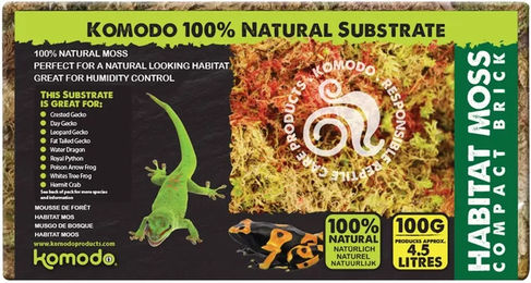 Komodo Habitat Moss Kompakter Schaumstoff für Reptilienhabitate – Bild 1 von 1