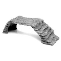 Produktbild von Komodo Hängebrücke aus Kunstharz für Echsen und Amphibien in Grau